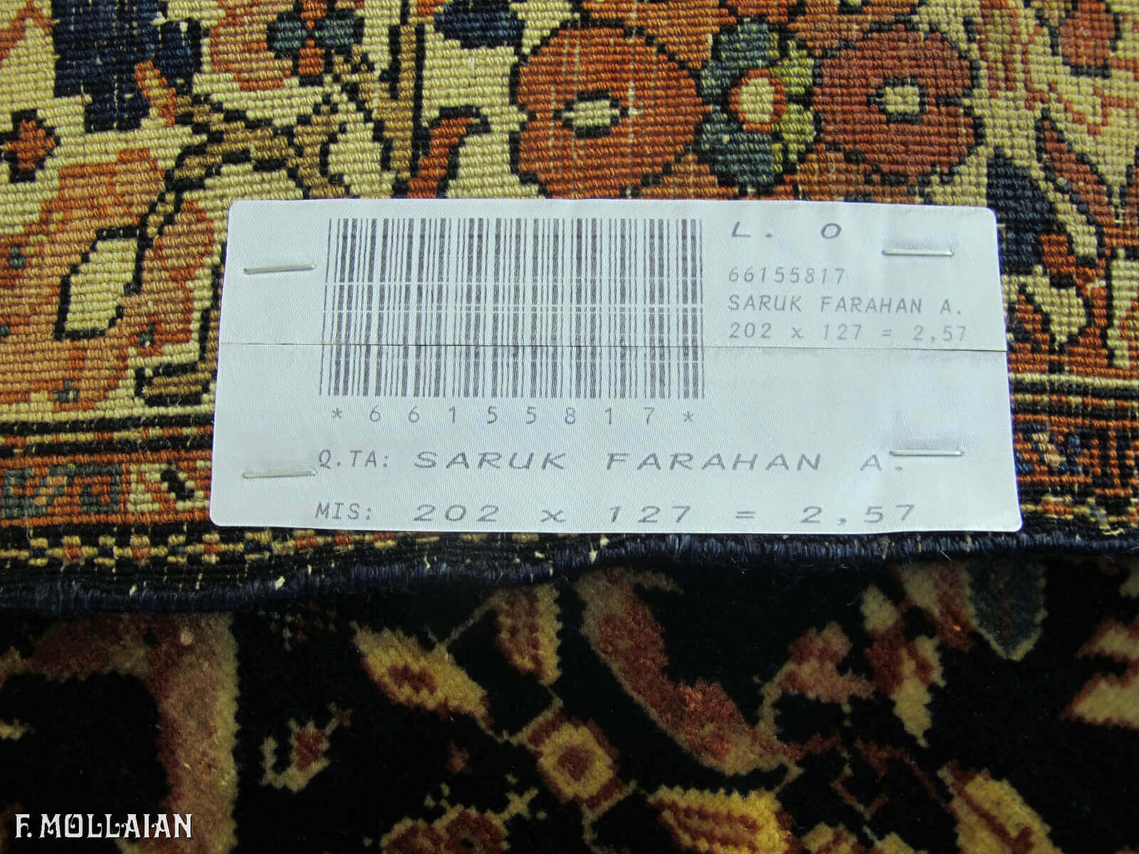 Antique Persian Saruk Farahan Rug n°:66155817